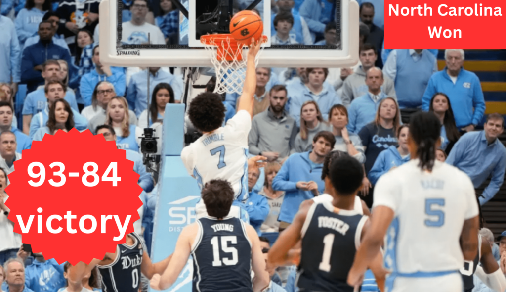 North Carolina Seals Victory Over Duke